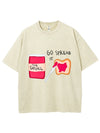 Go Spread It Unisex Washed T-Shirt