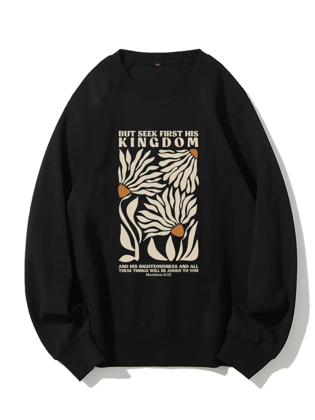 Seek First His Kingdom Unisex Crewneck Sweatshirt