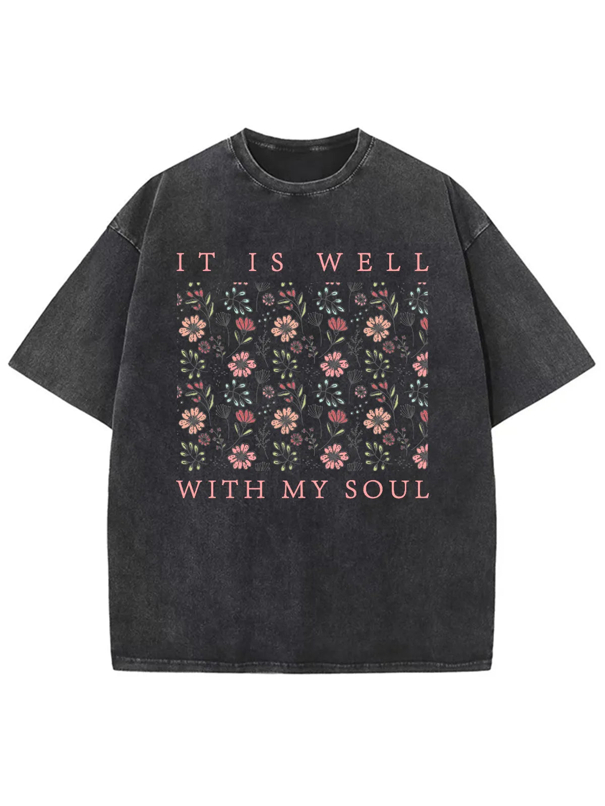 It Is Well With My Soul Unisex Washed T-Shirt